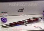 Perfect Replica Wholesale Montblanc JFK Special Edition Rollerball Red